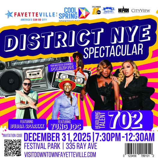 District New Year’s Eve Spectacular in Festival Park